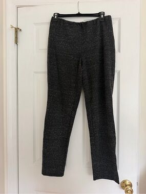 J. Jill Black Knit Slim Leg Pants